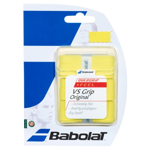 Babolat Vs Original X3 Accesorio Raqueta de Tenis, Unisex Adulto, Amarillo, Talla Única Babolat Vs Original X3 Accesorio Raqueta de Tenis, Unisex Adulto, Amarillo, Talla Única