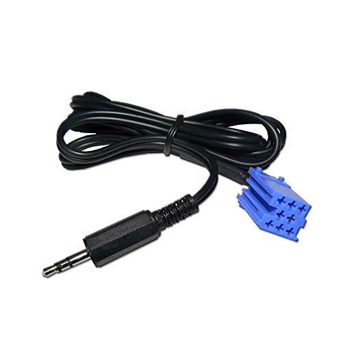 Cable adaptador de entrada de audio AUX de 3,5 mm para VW/Golf/Passat B5/Bora/Polo/Blaupunkt