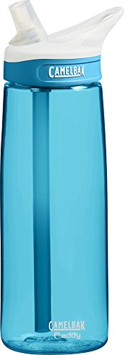 CAMELBAK Eddy Botella de Agua, Unisex Adulto, Rain, 600 ml CAMELBAK Eddy Botella de Agua, Unisex Adulto, Rain, 600 ml