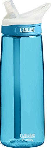 CAMELBAK Eddy Botella de Agua, Unisex Adulto, Rain, 600 ml