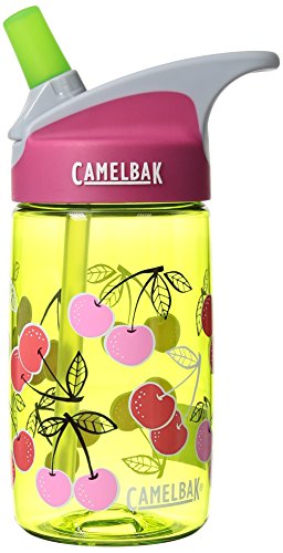 Camelbak Eddy Kids Botella de Agua, Unisex niños, Cherries, 400 ml