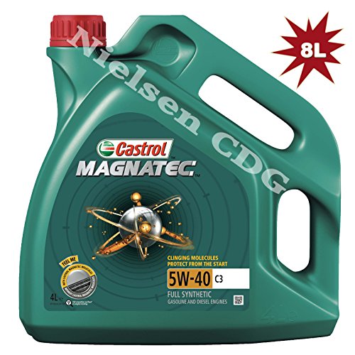Castrol Magnatec 5W-40 C3 Aceite totalmente sintético para motores Castrol Magnatec 5W-40 C3 Aceite totalmente sintético para motores