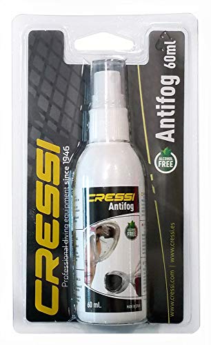 Cressi Antifog DF200050K - Spray antivaho para gafas de natación