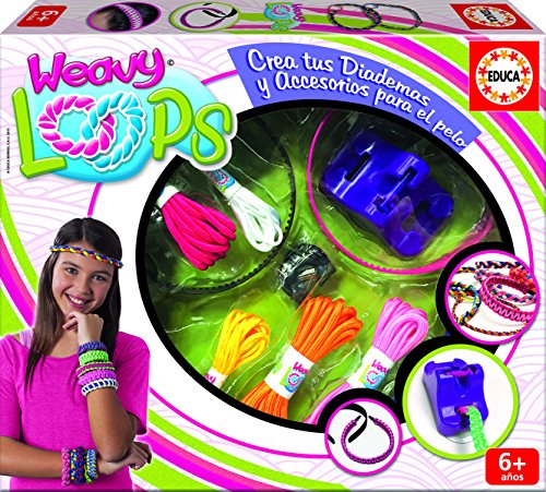 Educa Borrás Weavy Loops - CREA Tus Diademas y Accesorios para el Pelo 16563 Educa Borrás Weavy Loops - CREA Tus Diademas y Accesorios para el Pelo 16563