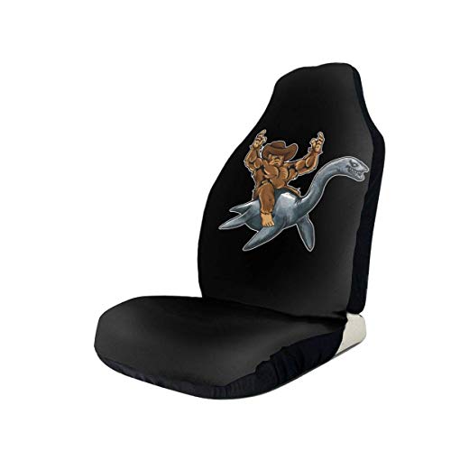 Fall Ing Bigfoot Riding Loch Ness Monster Funda de asiento de automóvil Protector Fundas de cojines Se adapta a la mayoría de los automóviles Fall Ing Bigfoot Riding Loch Ness Monster Funda de asiento de automóvil Protector Fundas de cojines Se adapta a la mayoría de los automóviles