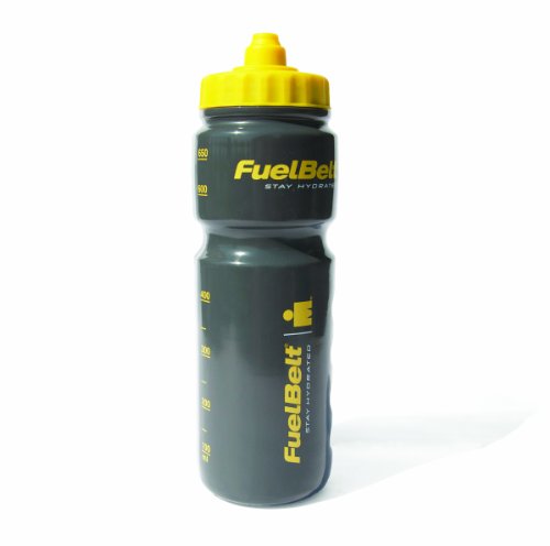 FuelBelt Ironman colección Botella de Agua, Mango/Carbon