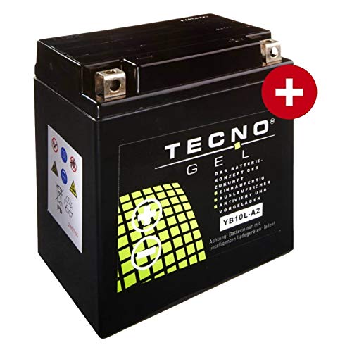 Gel YB10L de batería de A2 Suzuki GSX 400 L 1980 – 1983 de Tecno Gel YB10L de batería de A2 Suzuki GSX 400 L 1980 – 1983 de Tecno