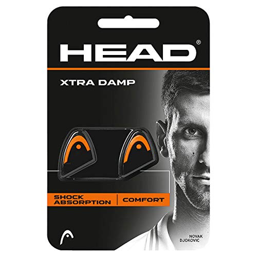 Head Xtra Damp Antivibrador de Tenis, Naranja, Talla Única Head Xtra Damp Antivibrador de Tenis, Naranja, Talla Única