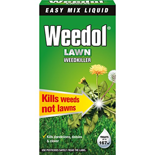 Herbicida líquido para césped Weedol, concentrado en botella, 250 ml