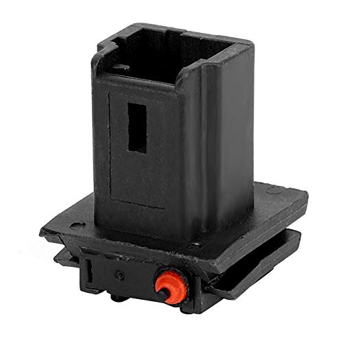 Interruptor de liberación de puerta trasera Kuuleyn, 6554V5 interruptor de liberación de puerta trasera ABS negro apto para Citroen C3 C4 Xsara Berlingo, para Peugeot 206207307308407 5008