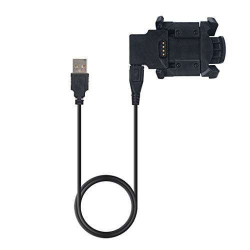 kdjsic Cable de Carga rápida Cable Adaptador de Cargador de Datos USB Cable de alimentación para Garmin Fenix ​​3 / HR Quatix 3 Watch Accesorios Inteligentes