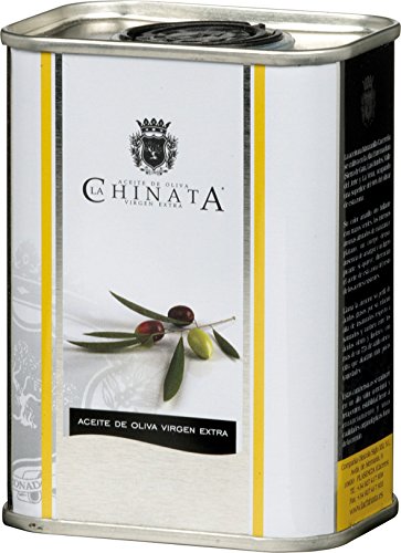La Chinata Aceite de Oliva Virgen Extra Lata Grande, Natives Olivenöl en atractiva lata, 2er Pack (2 x 500 ml)