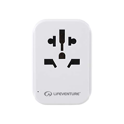 Lifeventure World To Europe Travel Adaptor With Usb One Size