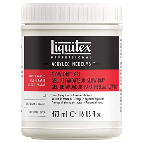 Liquitex Aditivos Gel retardador Slow Dri, 473 ml Liquitex Aditivos Gel retardador Slow Dri, 473 ml