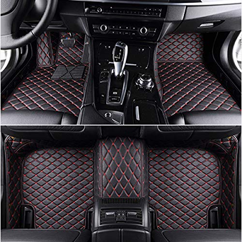 LUVCARPB Alfombrillas Interiores del Coche, aptas para Audi A3 Sportback A5 Sportback TT A1 A2 A3 A4 A5 A6 A7 A8 Q3 Q5 Q7, Accesorios Impermeables para alfombras de Coche