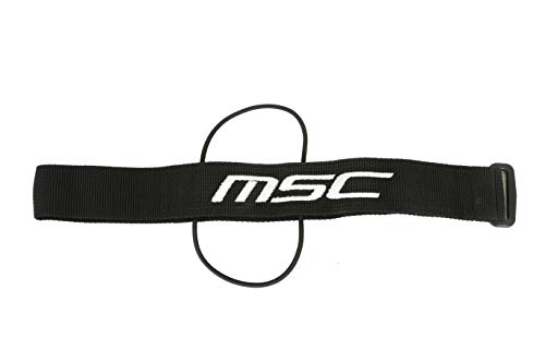 MSC Bikes MSCSTRAP Cinta de Velcro para sujeta cámaras y Herramientas, Adultos Unisex, Negro, Talla Única