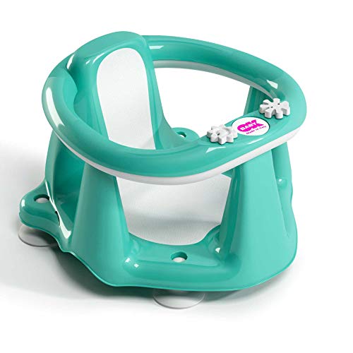 OKBABY Flipper Evolution - Asiento de baño para el interior de la bañera - para bebés de 6 a 15 meses (13 kg) - Turquesa