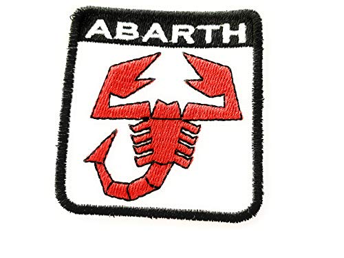 Parche Abarth Logo bordado térmico cm aprox. 6 x 6,5 Réplica