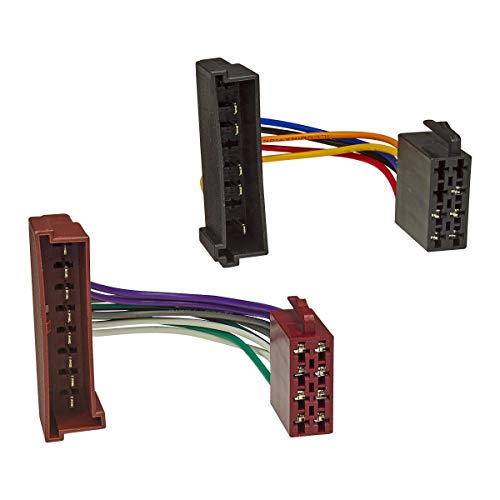 Radio-cable adaptador FORD, MAZDA, JAGUAR a ISO-connettore (corriente + parlantecon)
