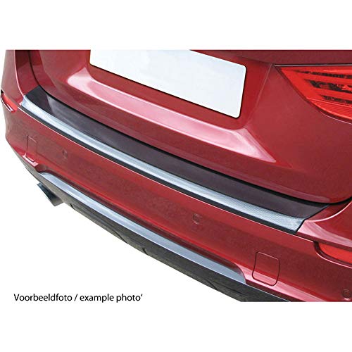 RGM RBP9820 Protector del Parachoques Trasero ABS Compatible con Volkswagen Passat 3G Variant 2014-2019 Aspecto Carbono
