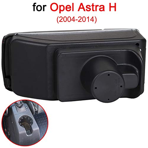 Senyazon - Reposabrazos universal para Opel Astra H para almacenamiento, portavasos y con 7 puertos USB Senyazon - Reposabrazos universal para Opel Astra H para almacenamiento, portavasos y con 7 puertos USB