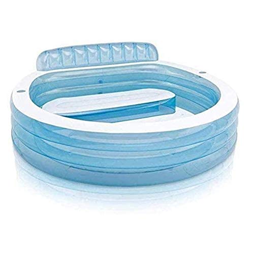 SGSG Piscina Familiar, Piscina, jardín, Patio Trasero, Fiesta de Agua en el Verano, 3er Piso, Piscina Grande, Piscina para niños, Sala de natación, 224 x 216 x 76 cm SGSG Piscina Familiar, Piscina, jardín, Patio Trasero, Fiesta de Agua en el Verano, 3er Piso, Piscina Grande, Piscina para niños, Sala de natación, 224 x 216 x 76 cm