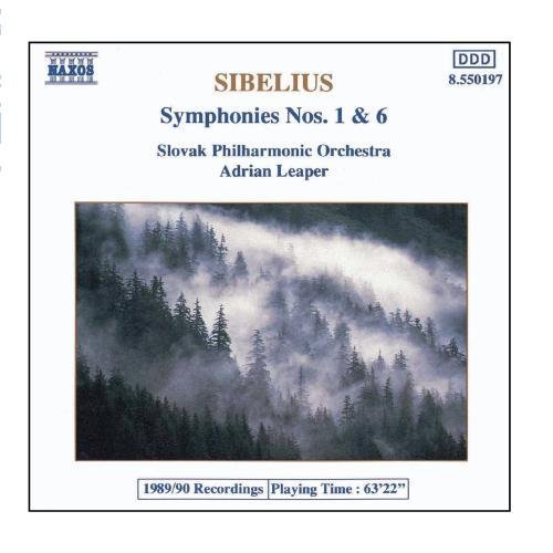 Sibelius: Symphonies Nos. 1 And 6 by Adrian Leaper (2009-08-03)