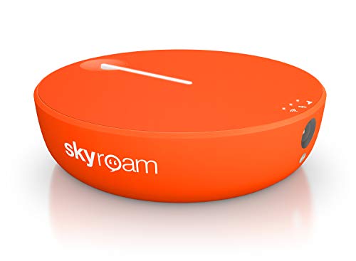 Skyroam Solis X – Dispositivo de Acceso WiFi Móvil para 10 usuarios, 4G LTE, Bluetooth LE, Power Bank 4700 mAh y Duración de hasta 16 horas, Cámara con Temporizador de 8 MP y Flash, Hotspot 130 países