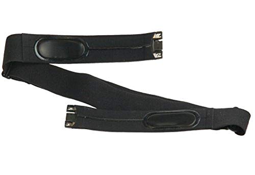 Suunto - Comfort Belt Strap Black - Correa textil para módulo frecuencia cardiaca- Color negro - Talla S/L