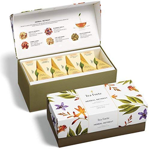 Tea forté Herbal Retreat – Ribbon Caja con 20 té de pisos), 1er Pack (1 x 64 g)