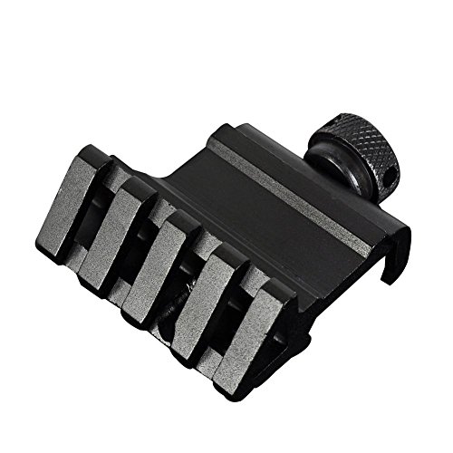 Triplespark 45 Grados de Desplazamiento Tactical Rail Mount 20 mm Weaver Picatinny Rail Adaptador de Montaje