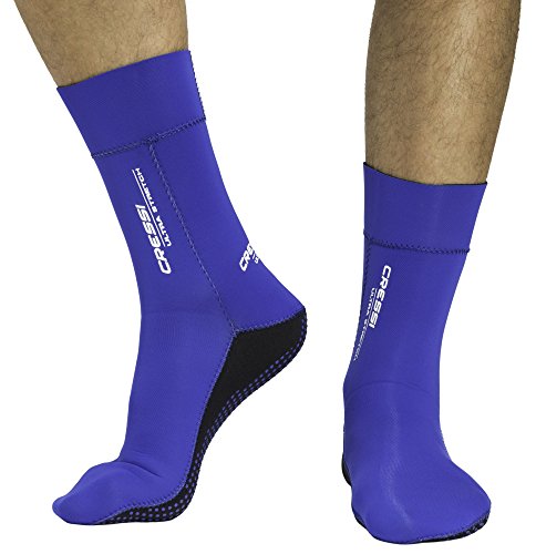 Ultra Stretch Neoprene Socks 1.5mm - Escarpines Neopreno Ultrastretch, Unisex-Adult Azul , M