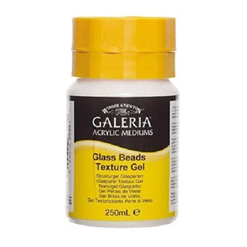 Winsor & Newton Galeria - Aditivo Galeria para pintura acrílica - Gel de textura bolas de vidrio frasco de 250ml