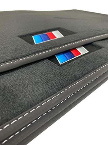 Accesorionline Alfombrillas Velour Elegance para BMW Serie 6 Todos los Modelos - Medidas y Anclajes Originales - Máxima Calidad de moqueta (2012-2019 Coupé)