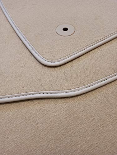 Accesorionline Alfombrillas Velour Premium para Audi Q7 - Todos los Modelos - Moqueta Beige máxima Calidad - Anclajes y Medidas Originales alfombras esterillas 4L 4M (Q7 II 5plazas Desde 2016) Accesorionline Alfombrillas Velour Premium para Audi Q7 - Todos los Modelos - Moqueta Beige máxima Calidad - Anclajes y Medidas Originales alfombras esterillas 4L 4M (Q7 II 5plazas Desde 2016)