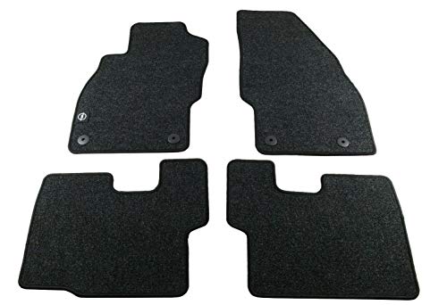 Accesorios Originales Opel 1724784 - Juego de 4 alfombrillas Gama Economy para Corsa D