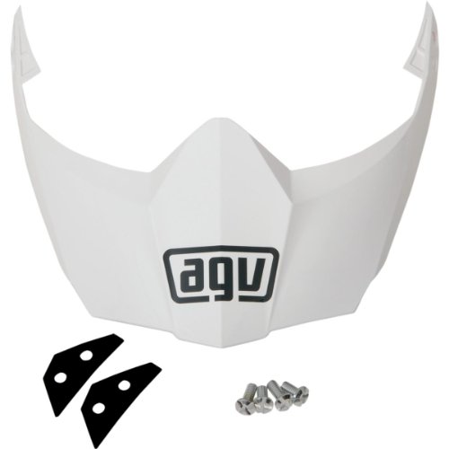 AGV Helmet Visor for AX-8 Dual Sport/EVO - White KIT76109001 by