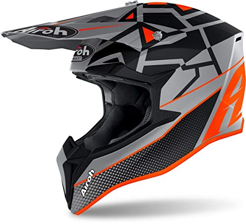 Airoh Helmet Wraap Mood Orange Matt S, arancione (MRM32-S)