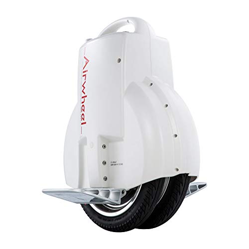 Airwheel Q3 | Monociclo Eléctrico Inteligente de 2 Ruedas con Pedales Plegables de Aluminio de Aviación (Blanco)