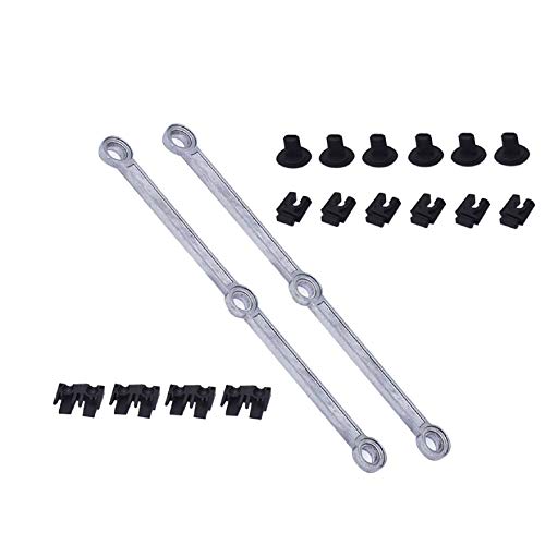 AISENPARTS Juego de varillas de conexión del corredor de reparación de la aleta del remolino del colector de entrada de admisión para Mercedes OM642 A6420905437 AISENPARTS Juego de varillas de conexión del corredor de reparación de la aleta del remolino del colector de entrada de admisión para Mercedes OM642 A6420905437