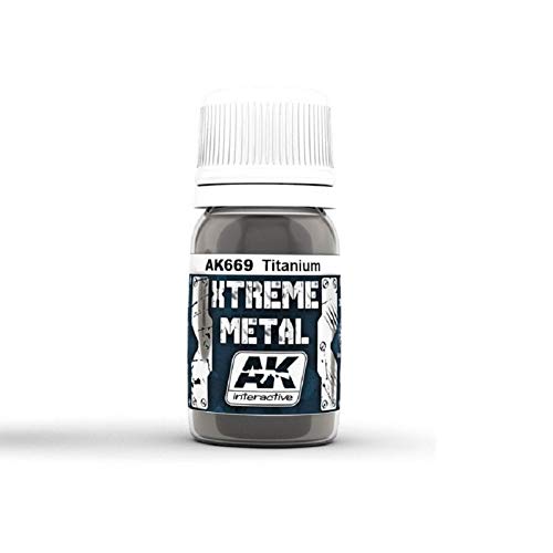 AK Interactive: Xtreme Metal - Titanium (30ml)