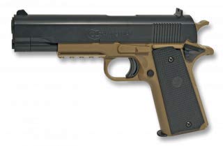 ALBAINOX - 38268. Pistola de Airsoft Modelo Colt 1911. Sistema de Muelle. ABS. Energia de 0,3 Julios. Bolas PVC