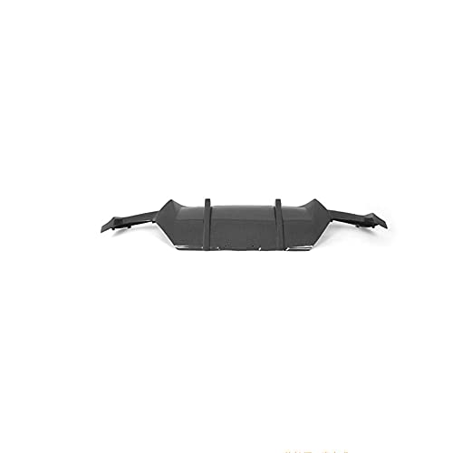 Alerón difusor de Labios de Parachoques Trasero, para BMW F10 528i 530i M Sport 2011-2016, Divisor de Soporte de Puntas de Escape Exteriores de Fibra de Carbono para Coche