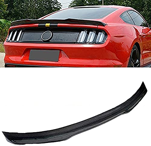 Alerón trasero ABS para Ford Mustang 2015, 2016, 2017, 2018, 2019, GT Accesorios de modificación de cola trasera, alerón trasero del maletero del techo, duradero, brillante Alerón trasero ABS para Ford Mustang 2015, 2016, 2017, 2018, 2019, GT Accesorios de modificación de cola trasera, alerón trasero del maletero del techo, duradero, brillante