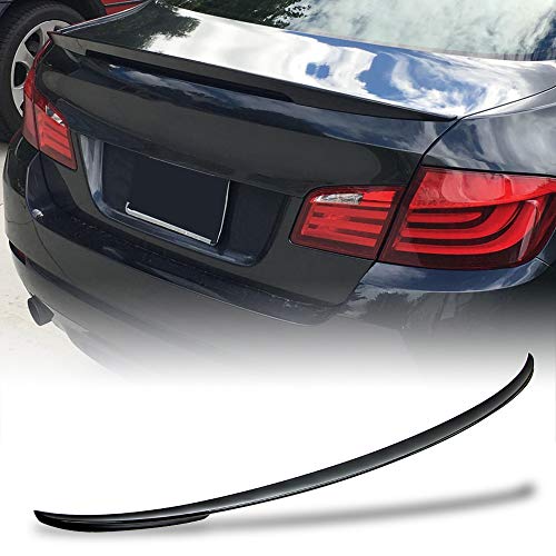 Alerón trasero de ABS pintado en negro AeroBon compatible con 2009-16 F10 Serie 5 Sedan y F10 M5 Alerón trasero de ABS pintado en negro AeroBon compatible con 2009-16 F10 Serie 5 Sedan y F10 M5