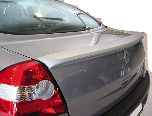 Alerón Trasero de Coche ABS Trasero Techo Maletero Spoiler para Renault Megane II Sedan 2002-2008, Cola Lip Spoiler Techo ala AleróN Auto Accesorios Decorativos