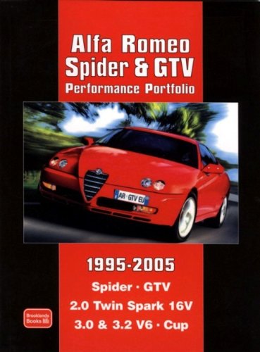 Alfa Romeo Spider and GTV Performance Portfolio 1995-2005 (Motor Books)