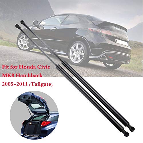 Amortiguadores de gas Para Honda Civic Mk8 Hatchback 2005 2006 2007 - 2011 2pcs Tronco Trasero Trasero De La Puerta De Trasera Gas Resorte Spring Lift Strut Struts Barra De Soporte Muelle Neumático Ba