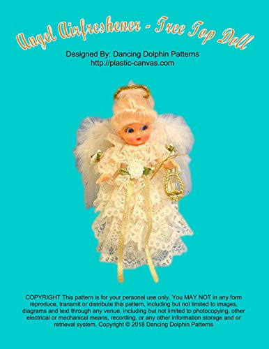 Angel Airfreshener - Tree Top Doll: Plastic Canvas Pattern (English Edition)