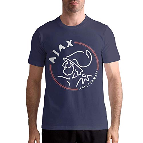 ANGSHI6 Camisa de Hombre AFC AJAX Amsterdam Club Mens Custom Short Sleeve Tees ANGSHI6 Camisa de Hombre AFC AJAX Amsterdam Club Mens Custom Short Sleeve Tees